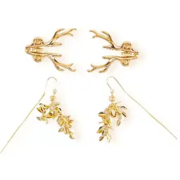 Затискачі для сосків Lockink Sevanda Stag Adjustable Nipple Clamps Set - мініатюра 4
