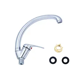 Змішувач для кухні Agua Leon-C031 CV014925 Хром - мініатюра 6