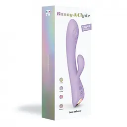 Вибратор-кролик Love To Love Bunny Clyde viva-mauve, 12х3.3 см сиреневый - миниатюра 6