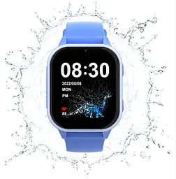 Дитячий смарт-годинник Wonlex KT19 PRO Max годинник-телефон з відеодзвінком GPS WI-FI і SIM-картою Blue (19132) - мініатюра 5