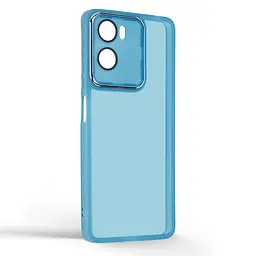 Защитный чехол для Motorola G06 4G/G06 Power 4G, Shade, синий, TPU+PC, матовый, защита всего корпуса, панель-накладка, противоударный, с высокими бортами, амортизирует удары при падениях, ArmorStandart (ARM89068) - мініатюра 2