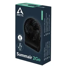 Вентилятор Arctic USB-C SUMMAIR 2GO BLACK (AEBRZ00027A) - мініатюра 8