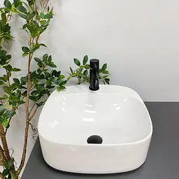 Умивальник VBI Narni white накладний VBI-014901, Білий - мініатюра 5