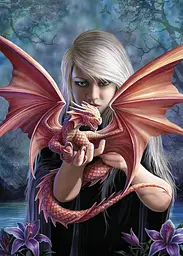 Пазл Anne Stokes"Dragonkin " - 1000 шт. Clementoni 39640 - мініатюра 2
