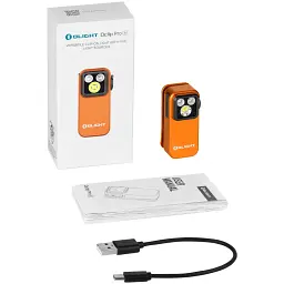 Ліхтар Olight Oclip Pro S Orange - мініатюра 9