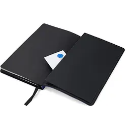 Книга записна Axent Partner Soft A5- в клітинку 96 аркушів блакитна (8206-38-A) - мініатюра 6