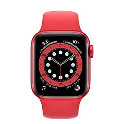 Смарт-годинник Apple Watch Series 6 GPS 40mm [PRODUCT]RED Aluminum Case with [PRODUCT]RED Sport Band [M00A3] [50371] - мініатюра 2