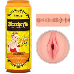 Мастурбатор Lovetoy Pleasure Brew Blonde Ale тілесний
