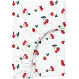 Простирадло Cosas на резинці 90х200х25 cherry, червоний (CherryBerry_90x200x25)