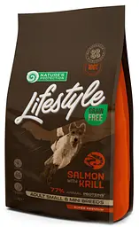 Сухий корм для собак Nature's Protection Lifestyle Grain Free Salmon with krill Adult Small Breeds 1.5 кг