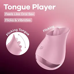 Вібростимулятор для клітора Satisfyer Tongue Player - мініатюра 2