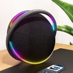 Портативна колонка Acefast K5 Pro Portable wireless Speaker Black (6974316285465) - мініатюра 7