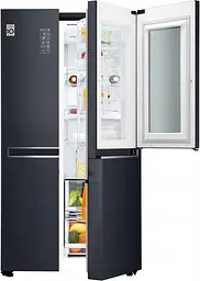 Холодильник SBS LG GC-Q247CBDC 179х74х91см 2 двері холодильне відділення 406 л морозильне відділення 220 л A+ NF Чорний мат. (GC-Q247CBDC) - мініатюра 6
