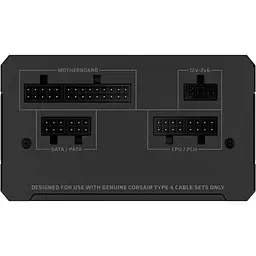 Блок живлення Corsair RM650e 650W 80+ Gold (CP-9020302-EU) Black - мініатюра 2