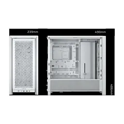Корпус для ПК Corsair FRAME 4000D RS ARGB White (CC-9011297-WW) - мініатюра 8