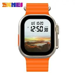 Смарт-годинник Skmei 2249 спортивний електронний цифровий Orange, 2249OG (19159)