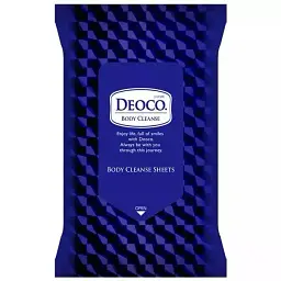 Очищаючі вологі серветки для тіла ROHTO Deoco Body Cleanse Sheets, 36 шт - мініатюра 3