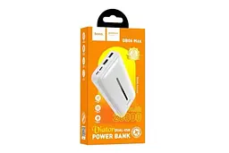 Портативна батарея Power Bank Hoco DB06 Max VIATOR 2 USB/Xiaomicro/Type-C 20.000mAh White - мініатюра 2