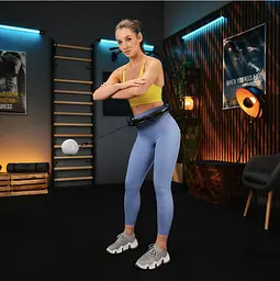 Хулахуп Trex Sport TX-010CHH масажний з обважнювачем чорний - мініатюра 2