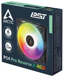 Вентилятор Arctic P14 PRO 140MM Reverse A-RGB Black (ACFAN00323A) - мініатюра 6