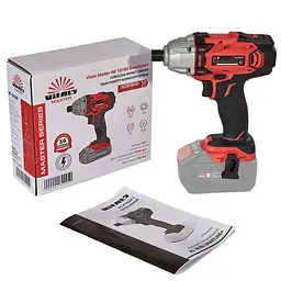 Vitals Гвинтоверт ударний акумуляторний Master AS 18180 SmartLine+ 18В 180Нм 2800об/хв HEX1/4" 1.2кг без АКБ та ЗП - мініатюра 2