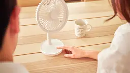 Портативний вентилятор Solove Stand Fan F5 White - мініатюра 5