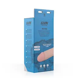 Фалоімітатор EasyToys Elvin Realistic 27.5 см (тілесний) - мініатюра 11