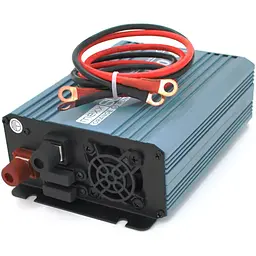 Інвертор напруги Mexxsun MXS-300, 12V/220V, 300W з модифікованою синусоїдою, 1 Shuko, клемні дроти, Q12 - мініатюра 2