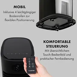 Охолоджувач повітря Klarstein Skytower Grand Smart 480 м3/год (10035817) - мініатюра 9