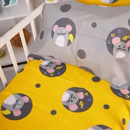 Підковдра MirSon Бязь Kids Time 20-0029 Funny mice 110х140 см (2200009638169) - мініатюра 4