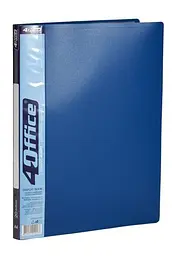 Папка 20 файлів А4 синя 4-223 03060310 4Office