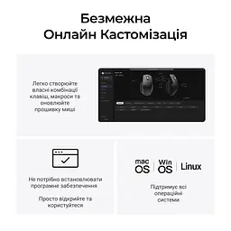 Миша бездротова Keychron M6S WL White (M6S-B72) - мініатюра 10