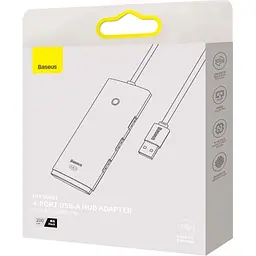 USB-хаб Baseus Lite Series 4-in-1 USB-A Black (WKQX030201) [152644] - мініатюра 5