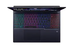 Ноутбук Acer Predator Helios Neo 16 PHN16-73 16" WQXGA IPS Intel U9-275HX 32GB F1TB NVD5060-8 Lin чорний - мініатюра 4