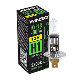 Галогенова лампа Winso H1 12V 55W P14.5s HYPER +30%(712100)