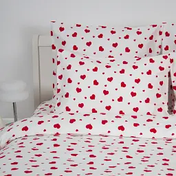 Комплект постільної білизни ТЕП Melluna Love Story сімейний білий - мініатюра 4