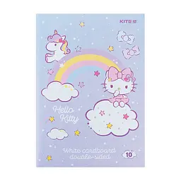 Білий картон Kite A4 Hello Kitty 10 аркушів (HK24-254)