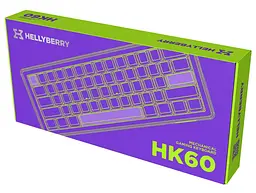 Клавіатура HATOR Hellyberry HK60 White-Violet (HK60) - мініатюра 7