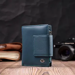 Жіночий шкіряний гаманець ST Leather 9х12х1,5 см acs0028362 - мініатюра 7