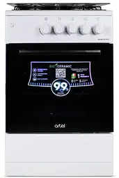 Плита газова Artel Apetito 50 10-G White