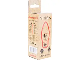 Лампа Vinga VL-C37E27-53L - мініатюра 2