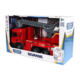 Автомодель серії "Super Big Truck" – ПОЖЕЖНА МАШИНА SCANIA (світло, звук, функ. води) TechnoDrive 5005KS - мініатюра 3