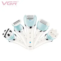 Бездротовий епілятор VGR V-703 USB 5 в 1 - мініатюра 5