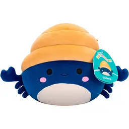 М'яка іграшка Squishmallows Краб-самітник Ленор 19 см синя (SQCR06609) - мініатюра 7