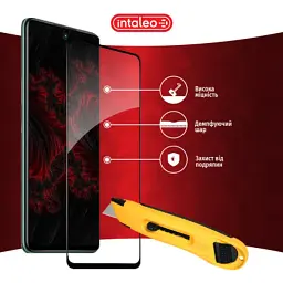 Скло захисне Intaleo Full Glue Infinix Hot 11s (1283126532382) - мініатюра 4
