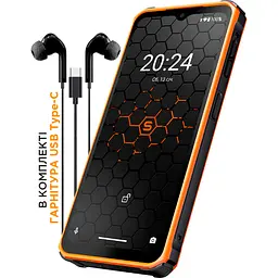 Смартфон Sigma mobile X-treme PQ56 6/128Gb UA-UCRF Black-Orange [101992] - мініатюра 7