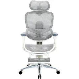 Офісне крісло Sihoo C300 LITE V2, White, з підставкою для ног (C300-LITE-V2-B102-JT) - мініатюра 2