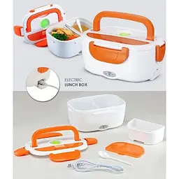 Ланч Бокс Electronic Lunchbox 40 Вт ложка в кришці - мініатюра 10