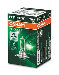 Галогенова лампа Osram 64210ULT UltraLife H7 55W 12V PX26d - мініатюра 3