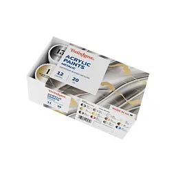 Акрилова фарба Набір 3201 Brushme AP3201, 12 кольорів - мініатюра 2